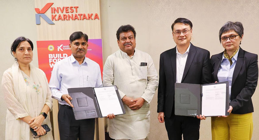 Wistron and Karnataka sign MoU for laptop manufacturing plant | Communications Today